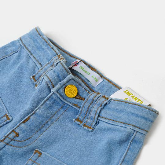 Infant Boys Pant Denim Character - Ice BLUE