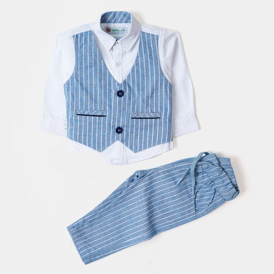 Infant Boys Suit 2 Pcs F22/S2 - Blue/white