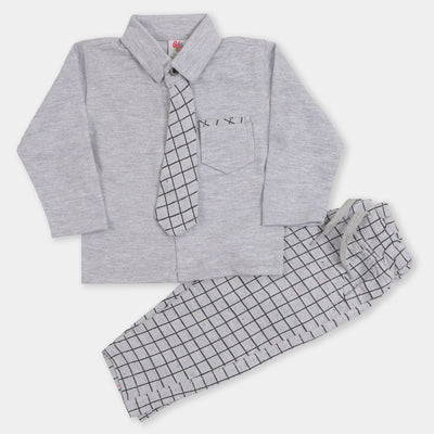 Infant Boys Suit 2 Pcs F22/S4 - GREY