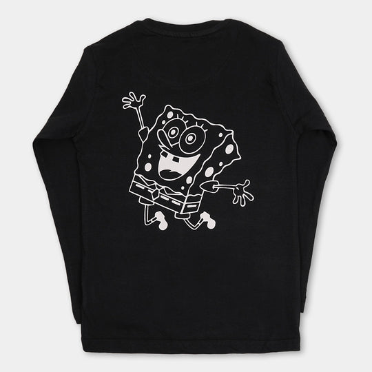 Boys T-Shirt F/S - Jet-Black