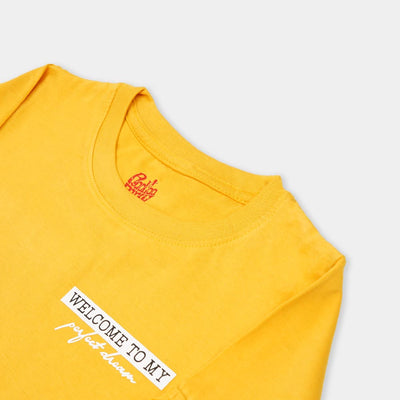 Girls T-Shirt F/S Dream - Spectra Yellow