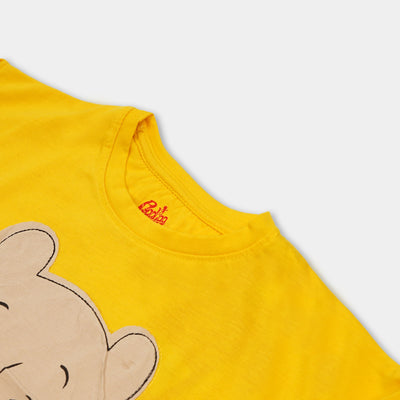 Girls T-Shirt F/S Pooh - Spectra
