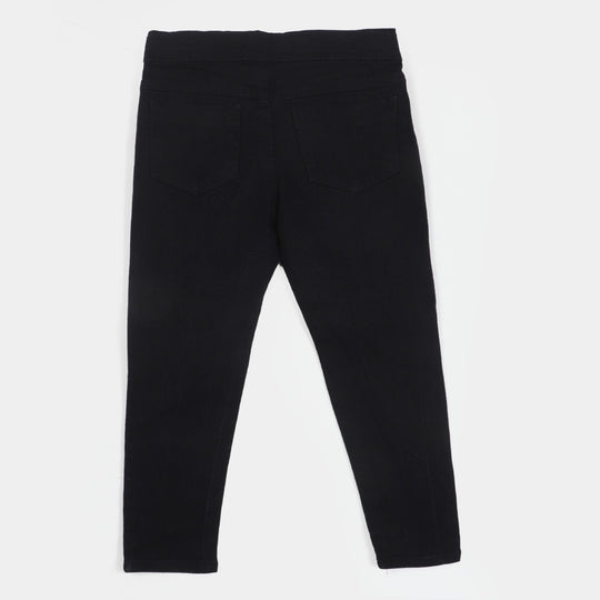 Girls Jegging Denim F22 - BLACK