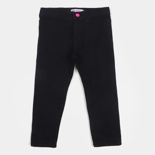 Girls Jegging Denim F22 - BLACK