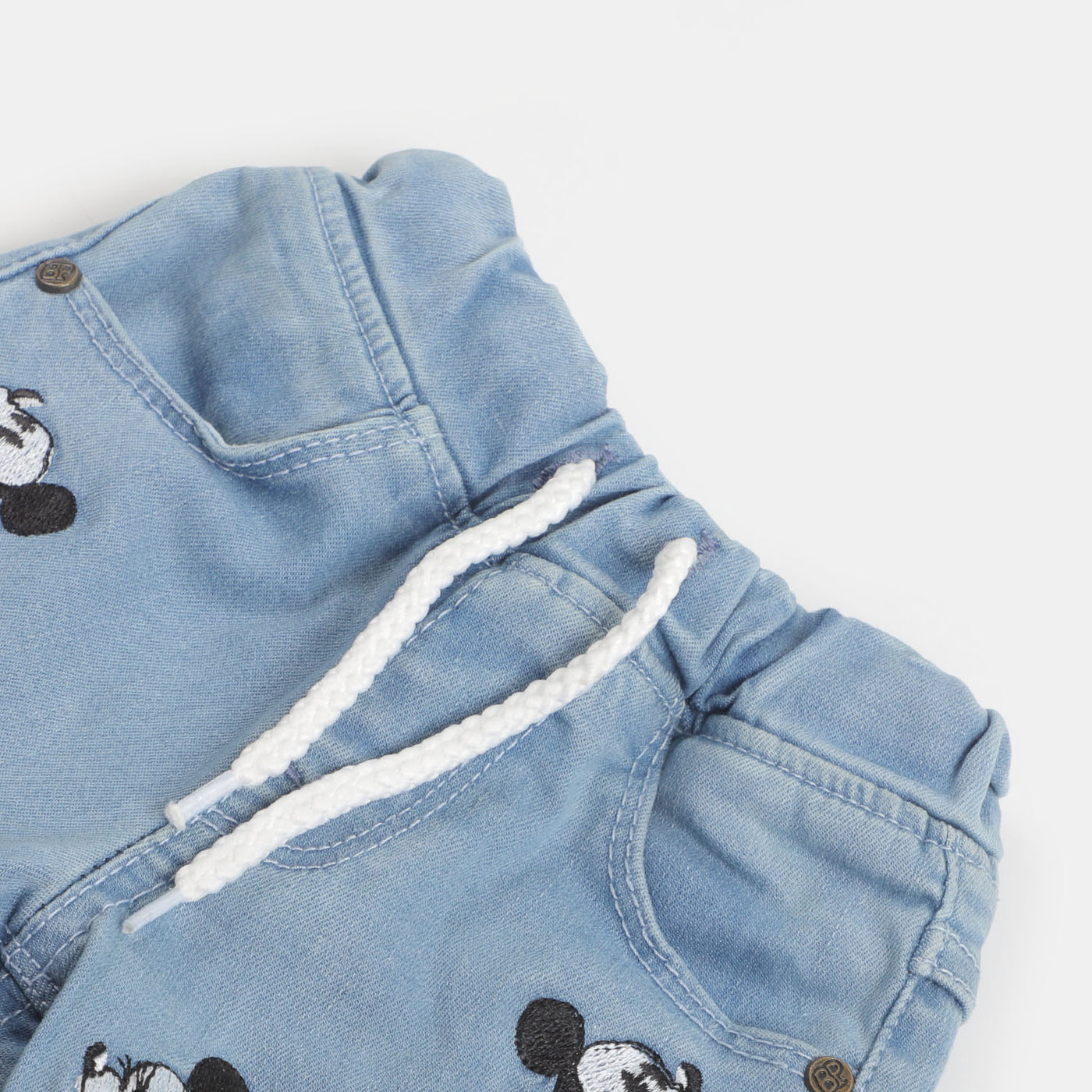 Infant Girls Pant Denim- Ice Blue