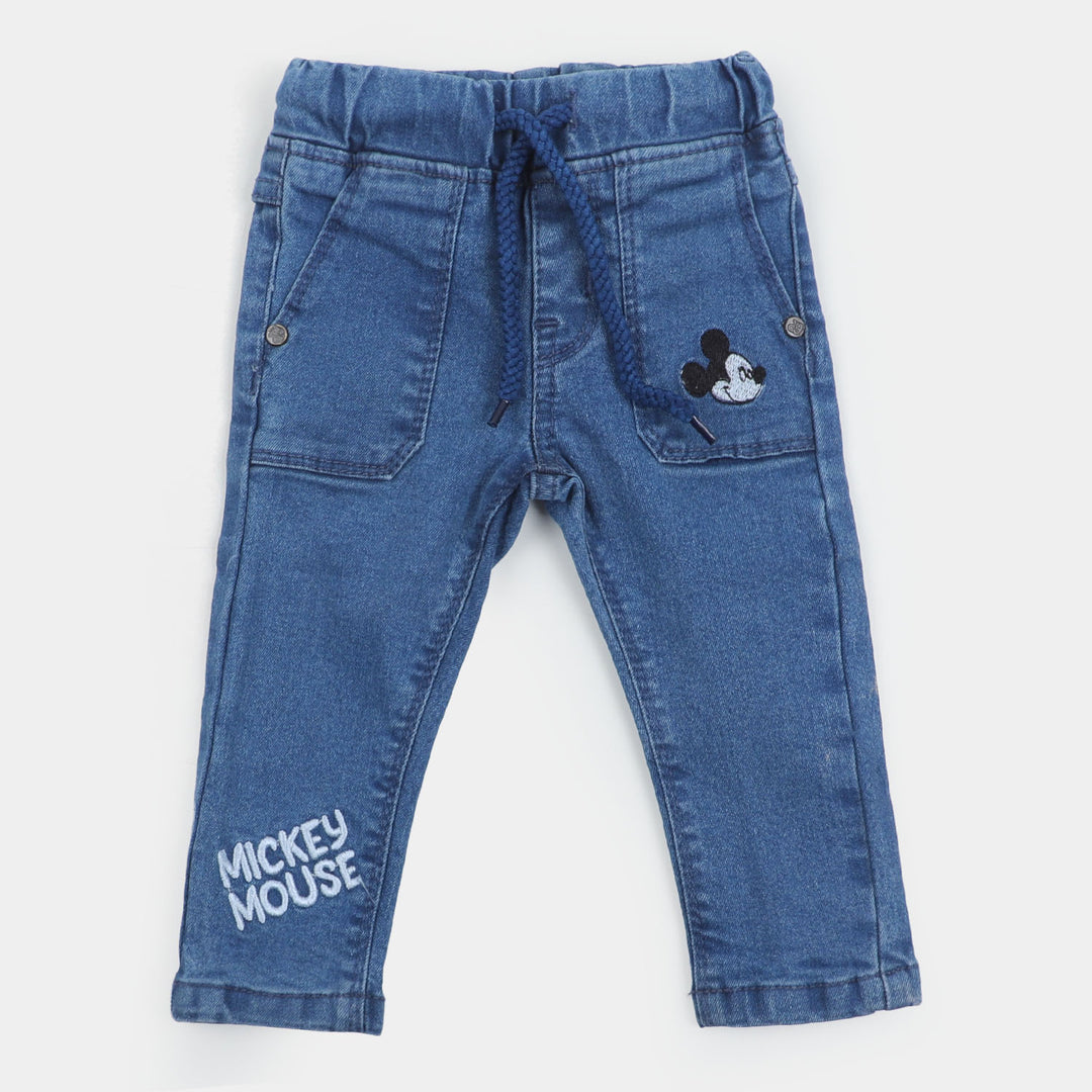 Infant Boys Pant Denim Miks - Mid Blue