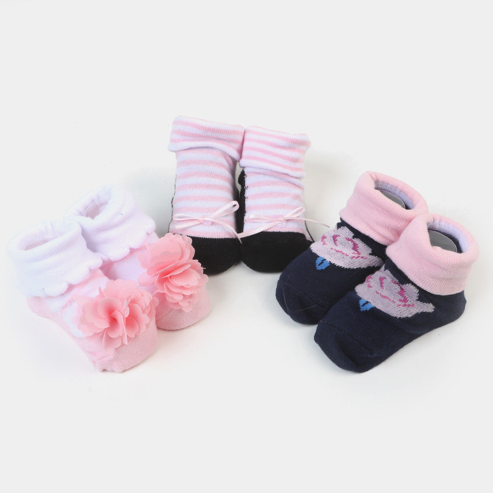 Baby Socks Gift Set 3PCs For Kids