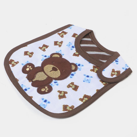 Baby Bibs- Bear Brown