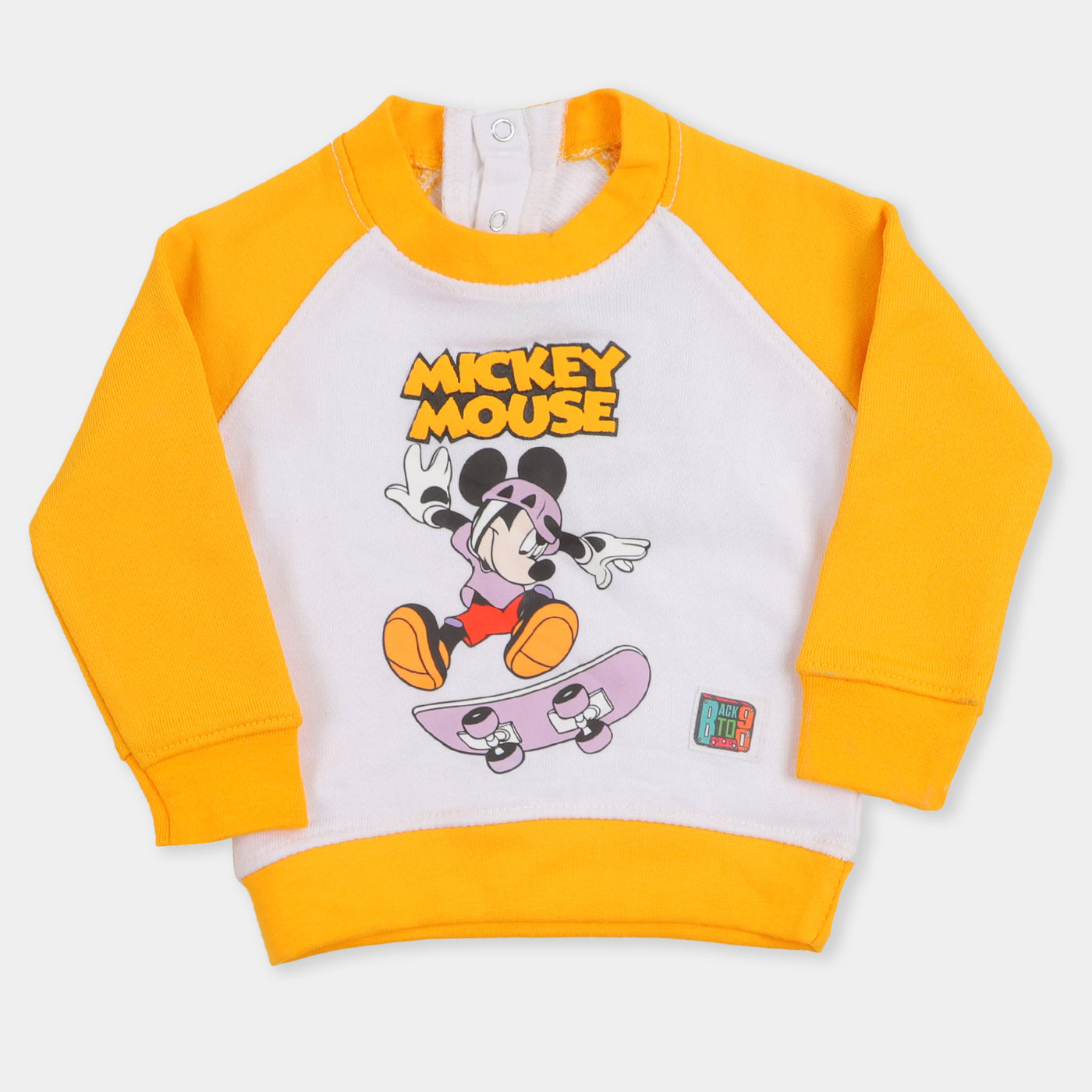 Infant Boys Sweatshirt Cartoon Character - Y.White