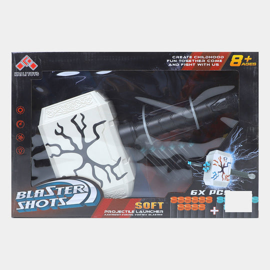 Hammer Shape Soft Blaster For Kids
