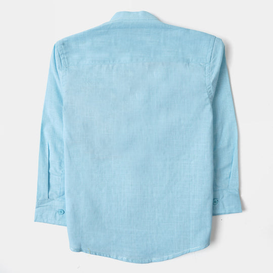 Boys Casual Shirt Delicate - Sky Blue