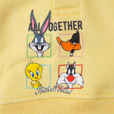Infant Boys Knitted Jacket All Together - Lemon