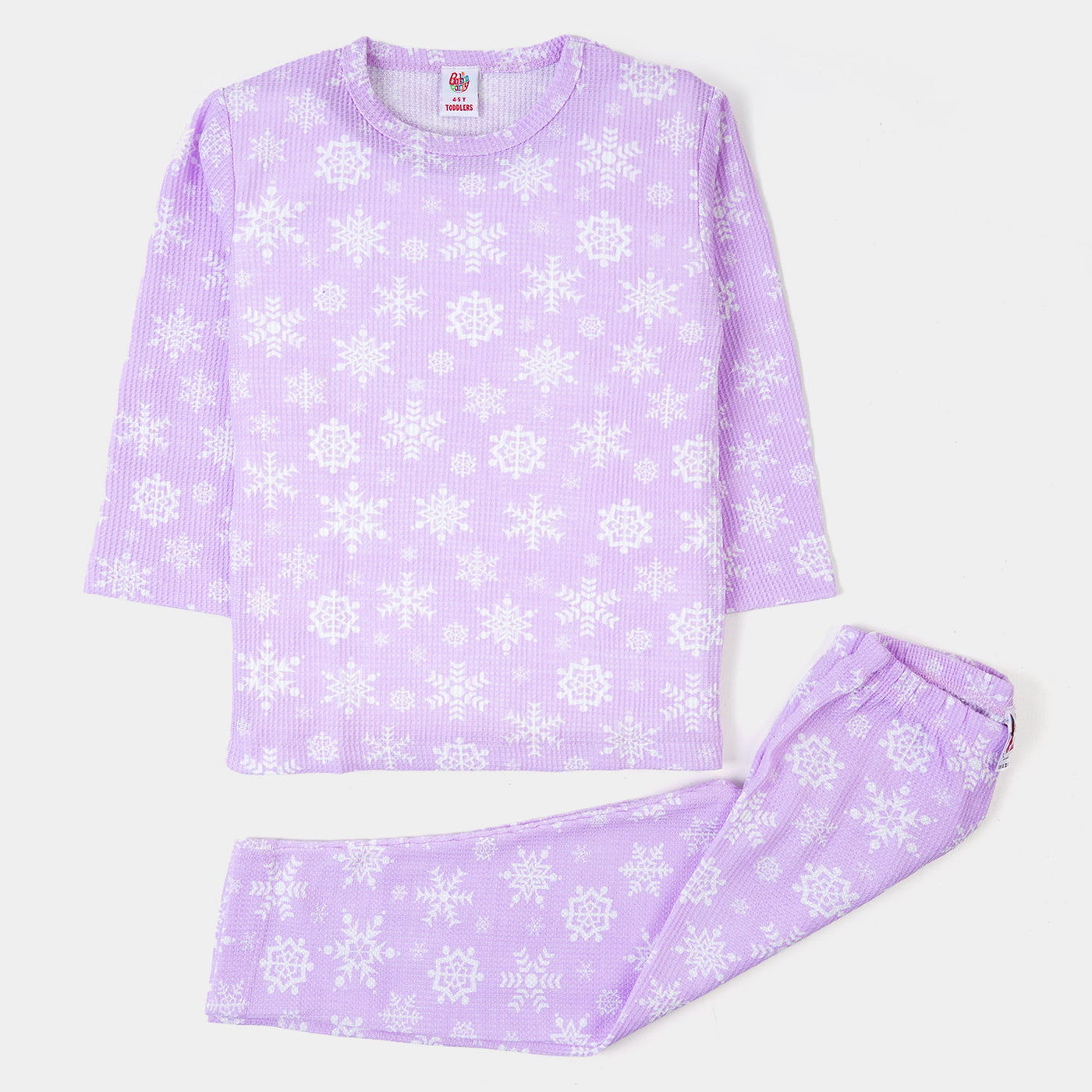 Thermal Suit For Girl - Purple