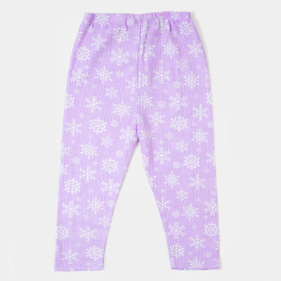 Thermal Suit For Girl - Purple