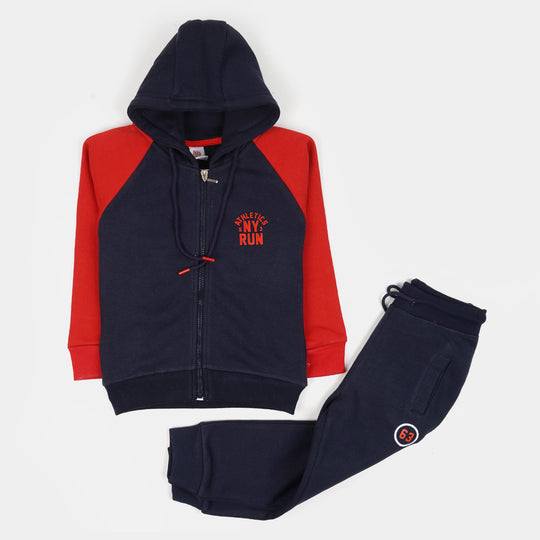 Boys 2 Pcs Suit Athletics NY - NAVY