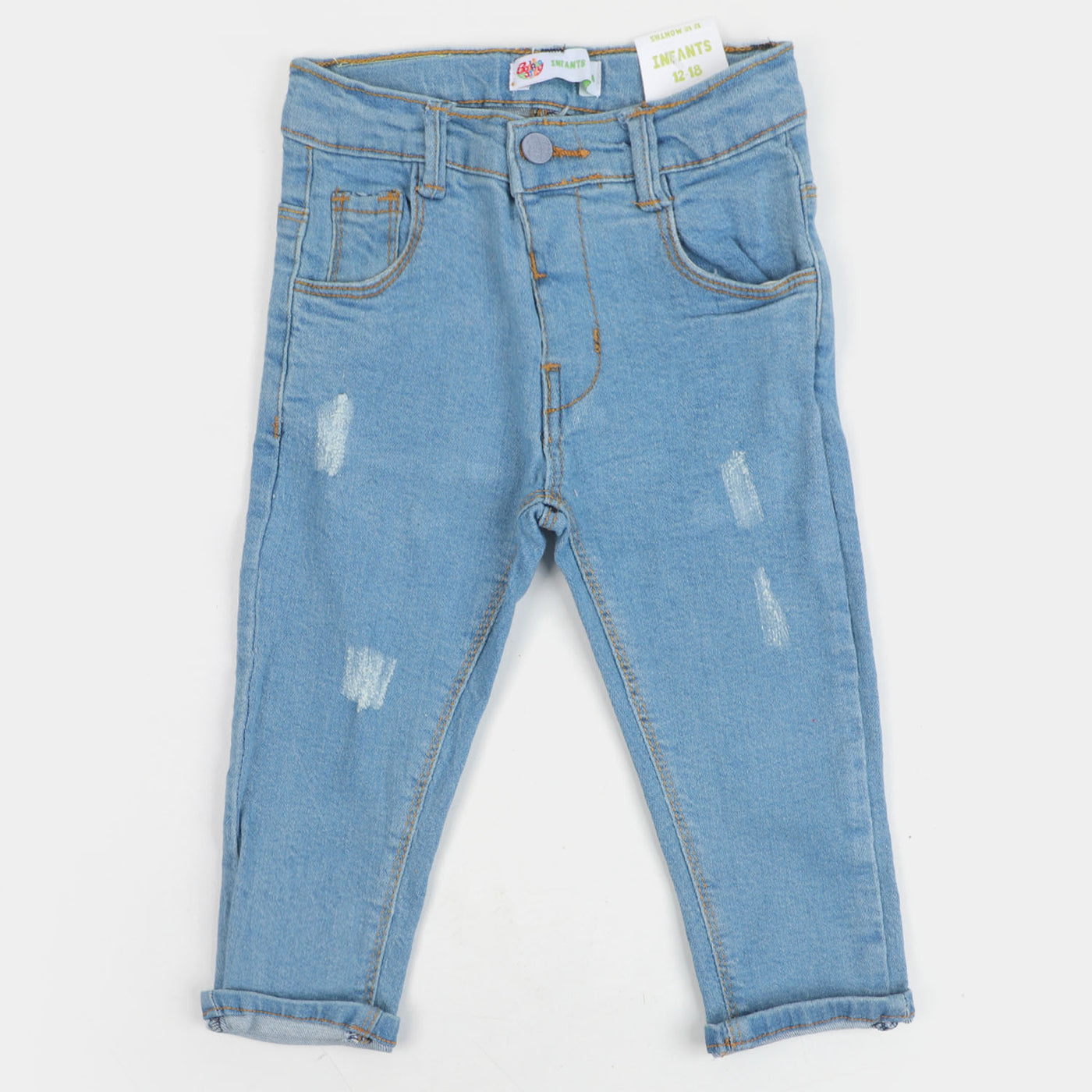 Infant Boys Pant Denim F22 - Ice Blue