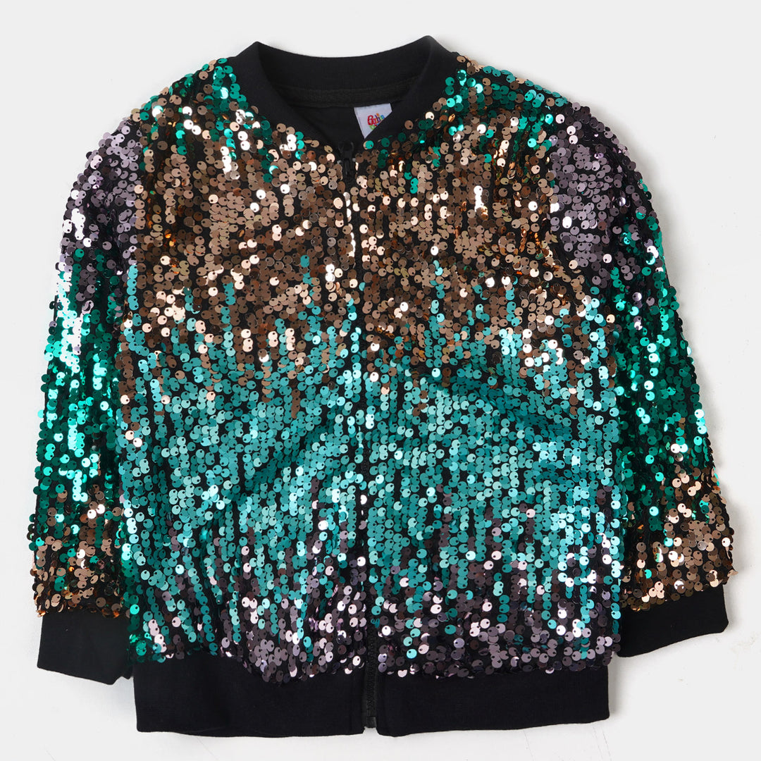 Girls Jacket Sequins - Multi