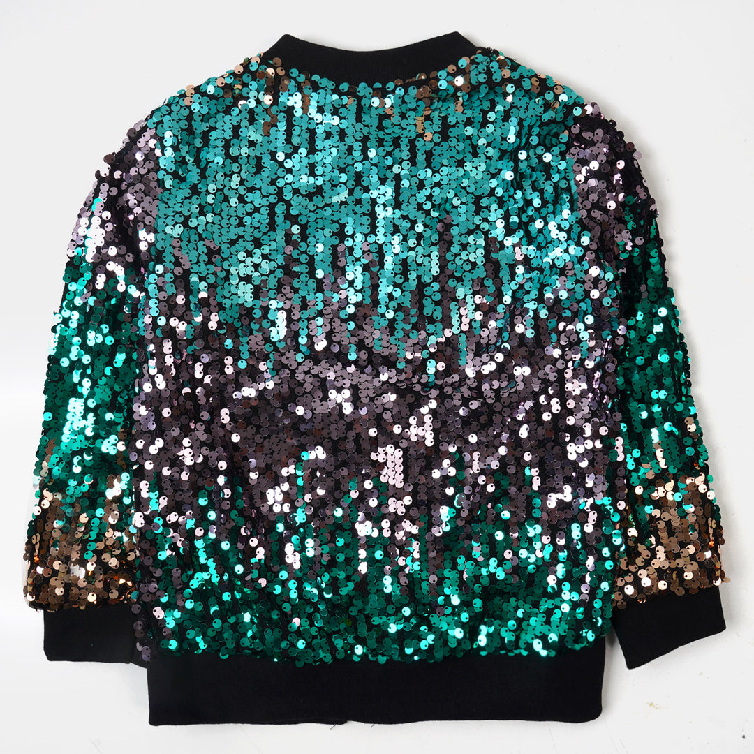 Girls Jacket Sequins - Multi