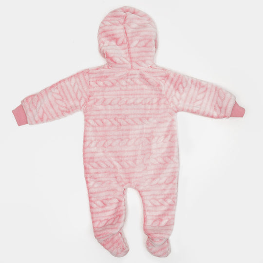 Super Cool Unisex Hooded Infant Romper - Rabbit