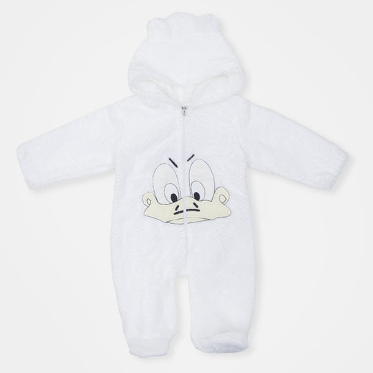 Super Cool Unisex Infant Hooded Romper