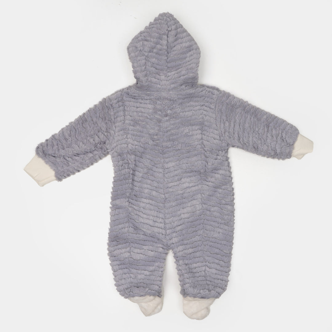 Unisex I Love PaPa Hooded Infant Romper