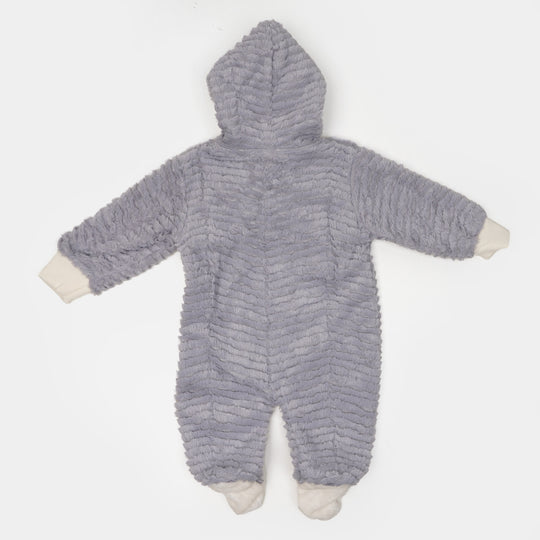 Unisex I Love PaPa Hooded Infant Romper