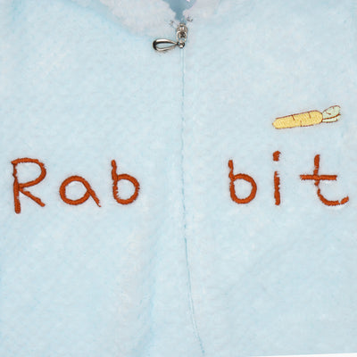 Super Cool Unisex Infant Hooded Romper - Rabbit