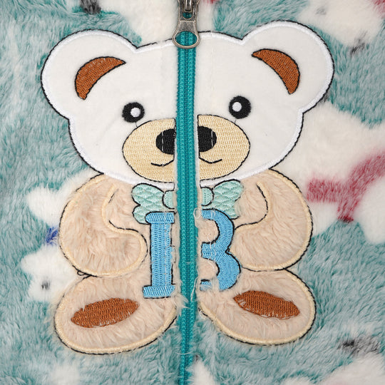 Unisex Hooded Infant 2 PCs Suit - Bear