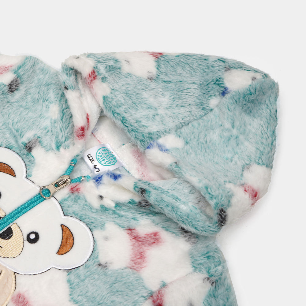 Unisex Hooded Infant 2 PCs Suit - Bear