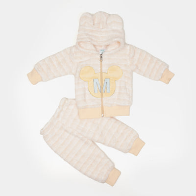 Unisex Hooded Infant 2 PCs Suit - M