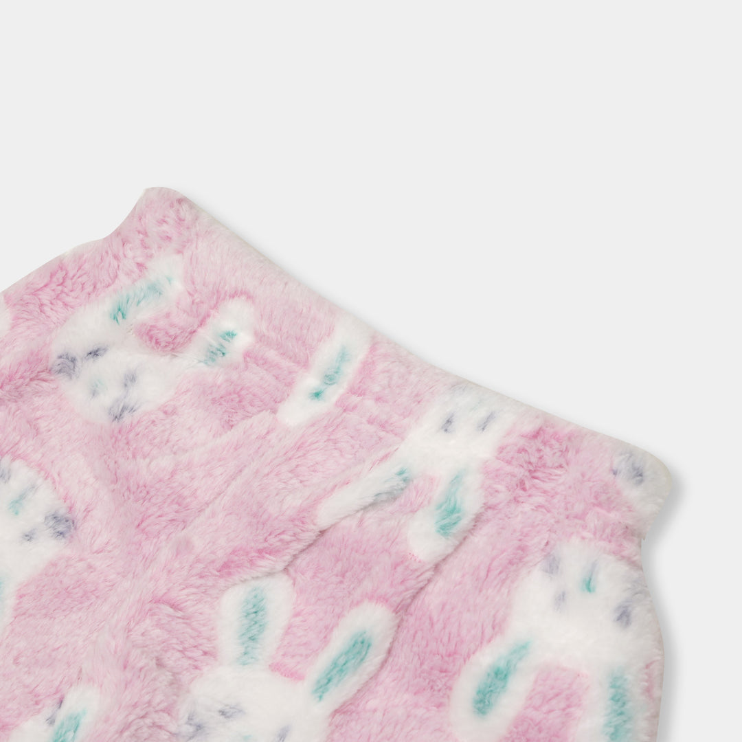 Unisex Hooded Infant 2 PCs Suit - Rabbit