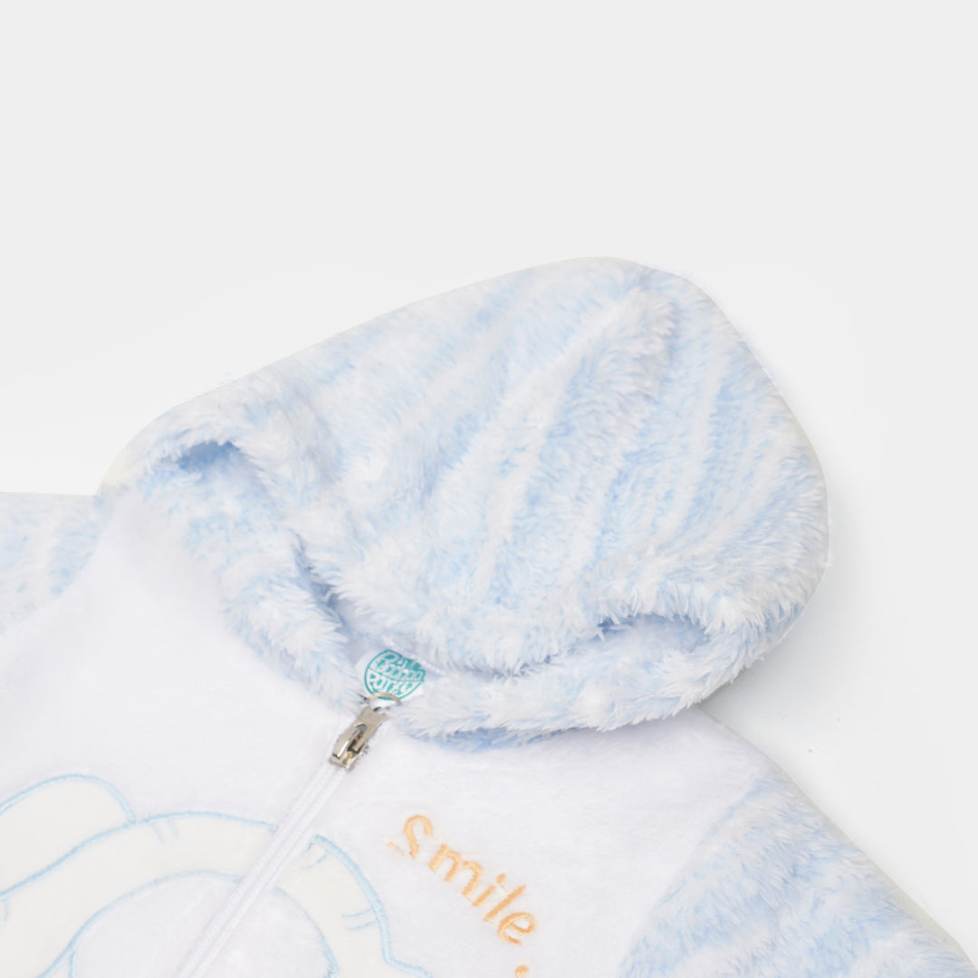 Unisex Hooded Infant 2 PCs Suit - Elephant