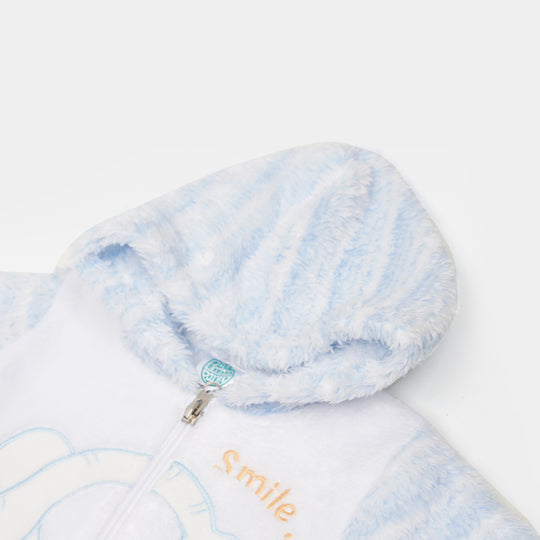 Unisex Hooded Infant 2 PCs Suit - Elephant