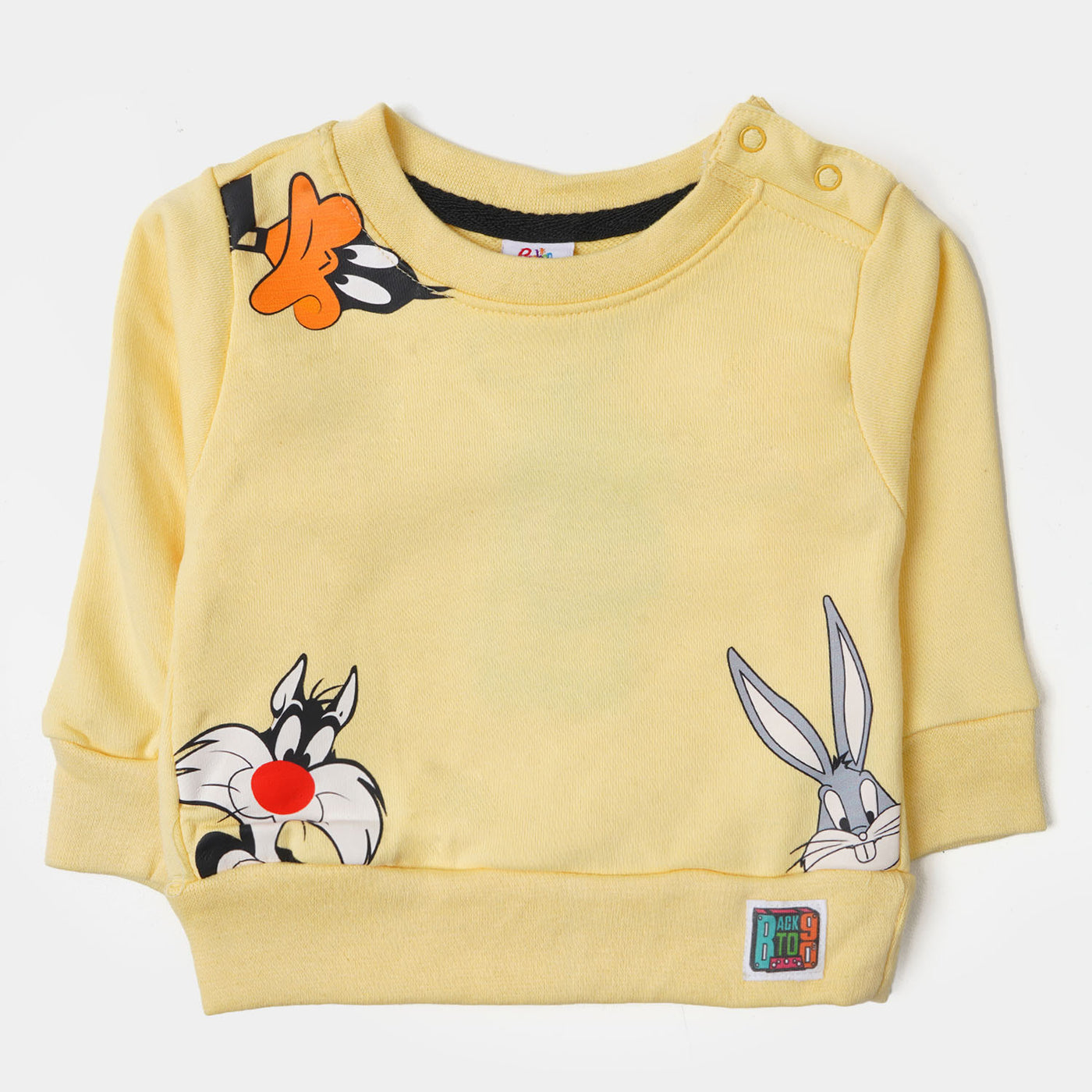 Infant Boys Sweatshirt Character - Yellow