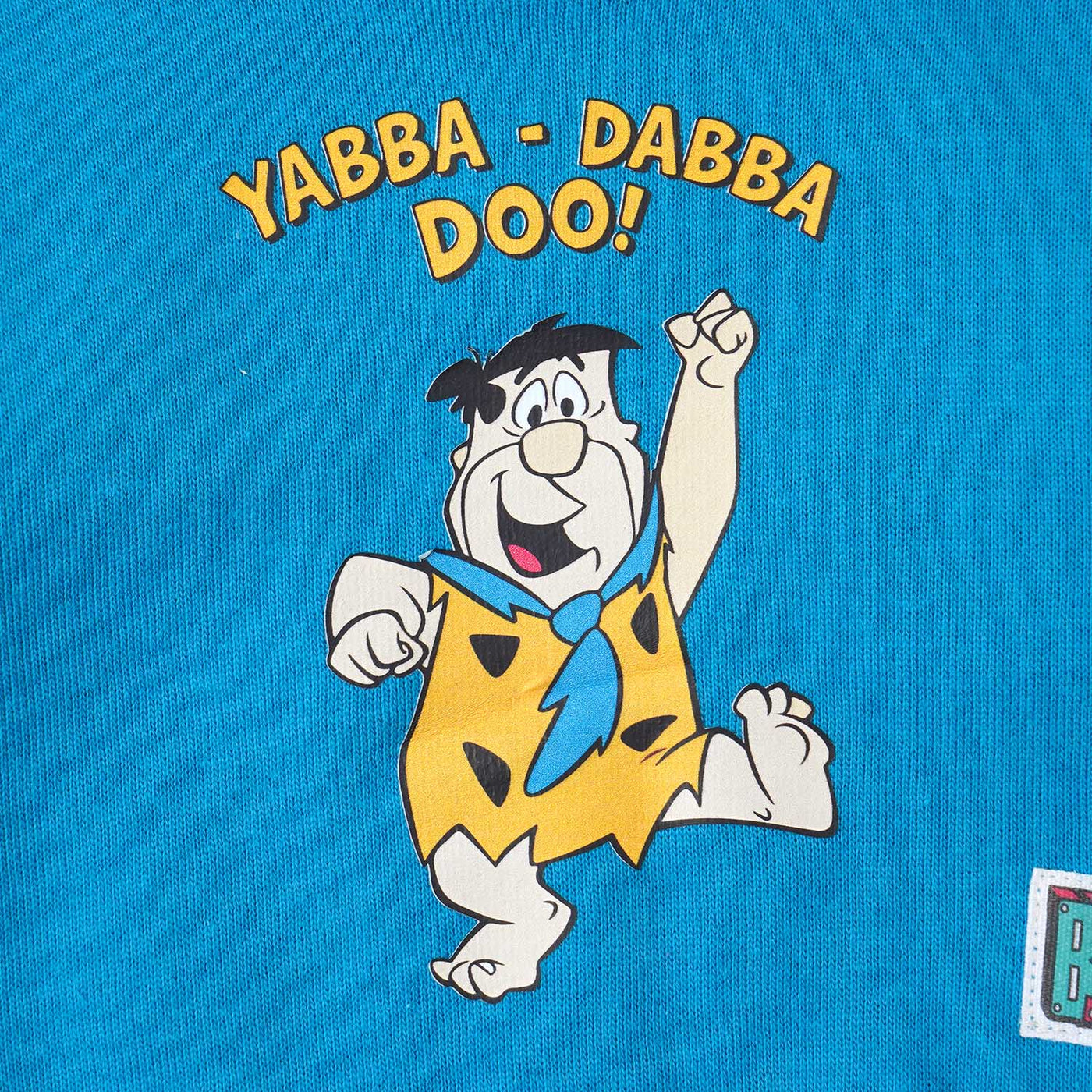 Infant Boys Sweatshirt Yabba Dabba Doo - Blue/Orange