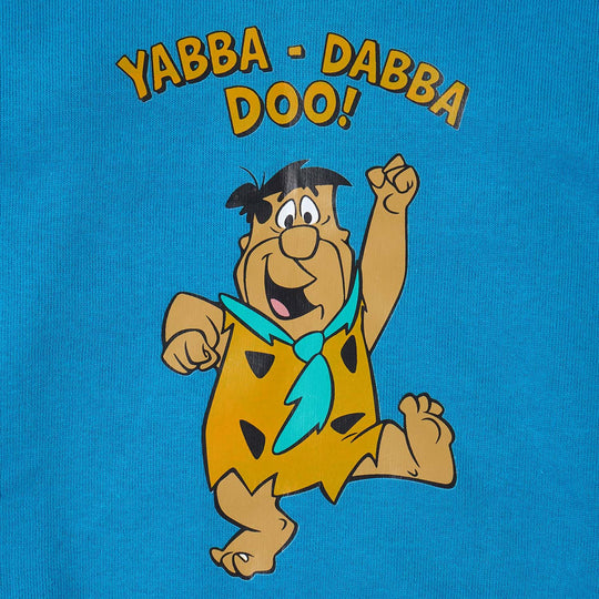 Boys Sweatshirt Yabba Dabba Do - Blue/Orange