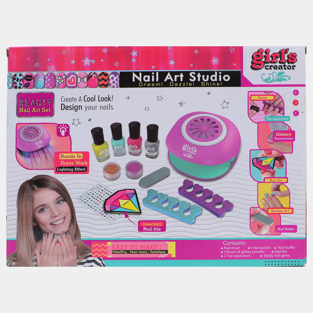 Nail Art Studio Dream Dazzle Shine Set For Girls