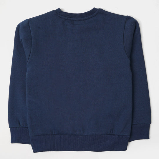 Boys Sweatshirt Character - NAVY