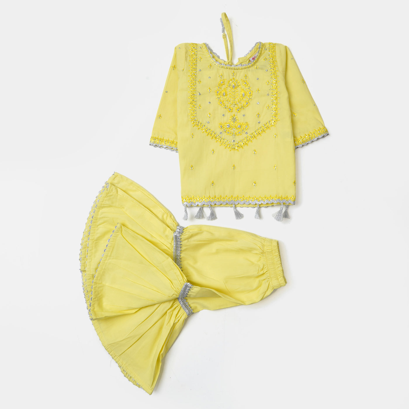 Infant Girls 2 PCs Fancy Yellow Billings - Yellow