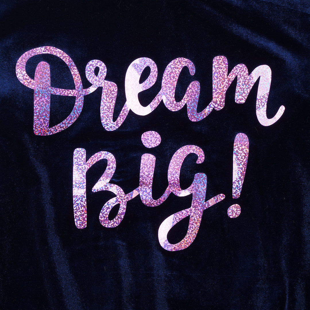 Girls Sweatshirt Dream Big - NAVY