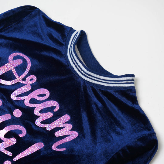 Girls Sweatshirt Dream Big - NAVY