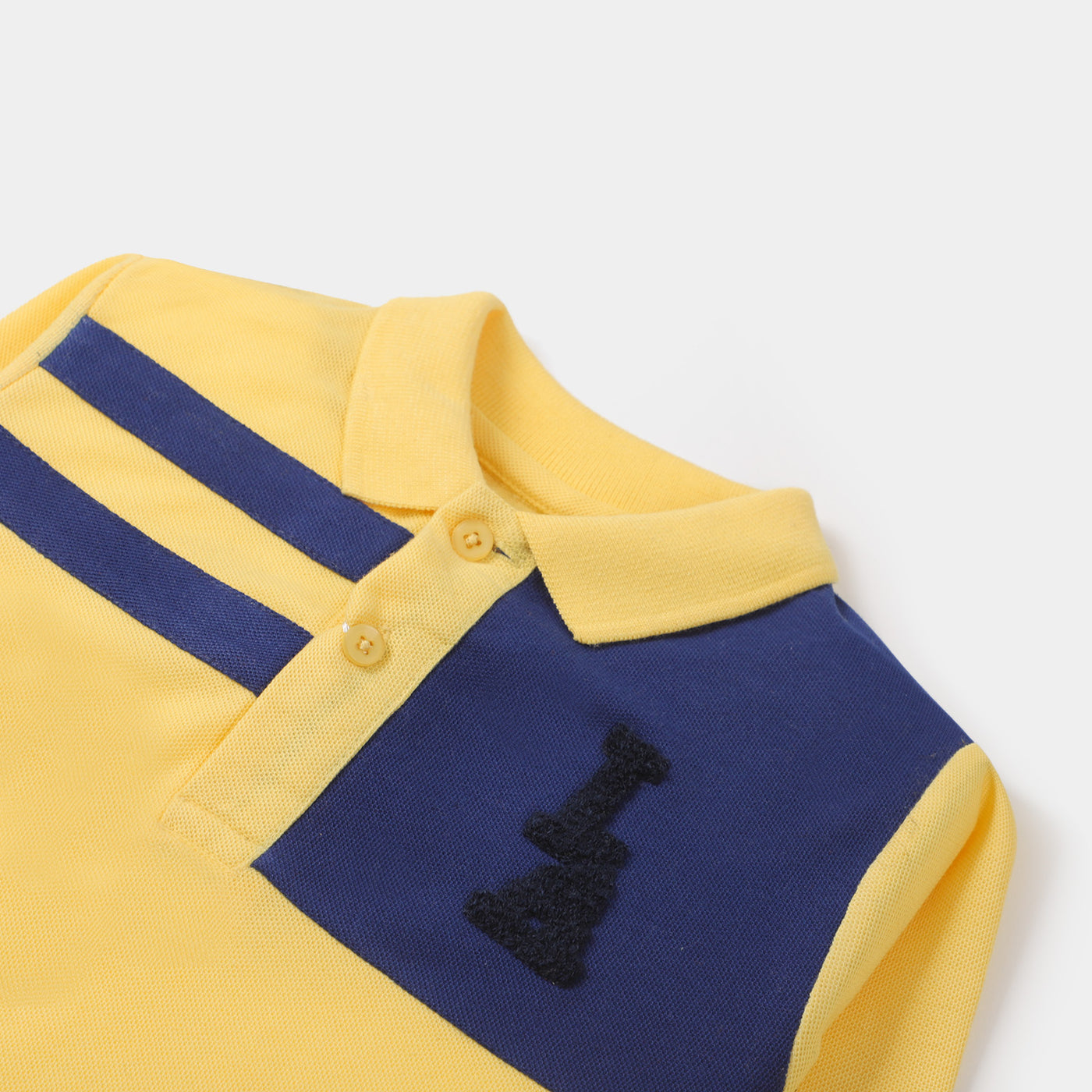 Boys Polo F/S T-Shirt - Yellow