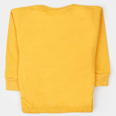Girls Character Sweatshirt - Citrus