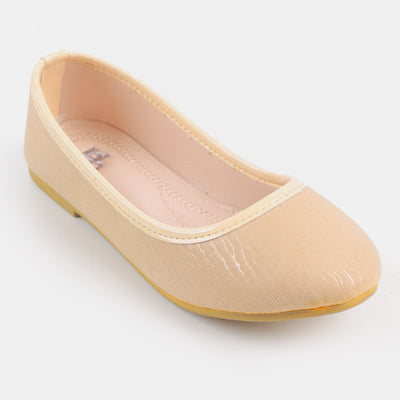 Girls Pumps 910-43 - BEIGE