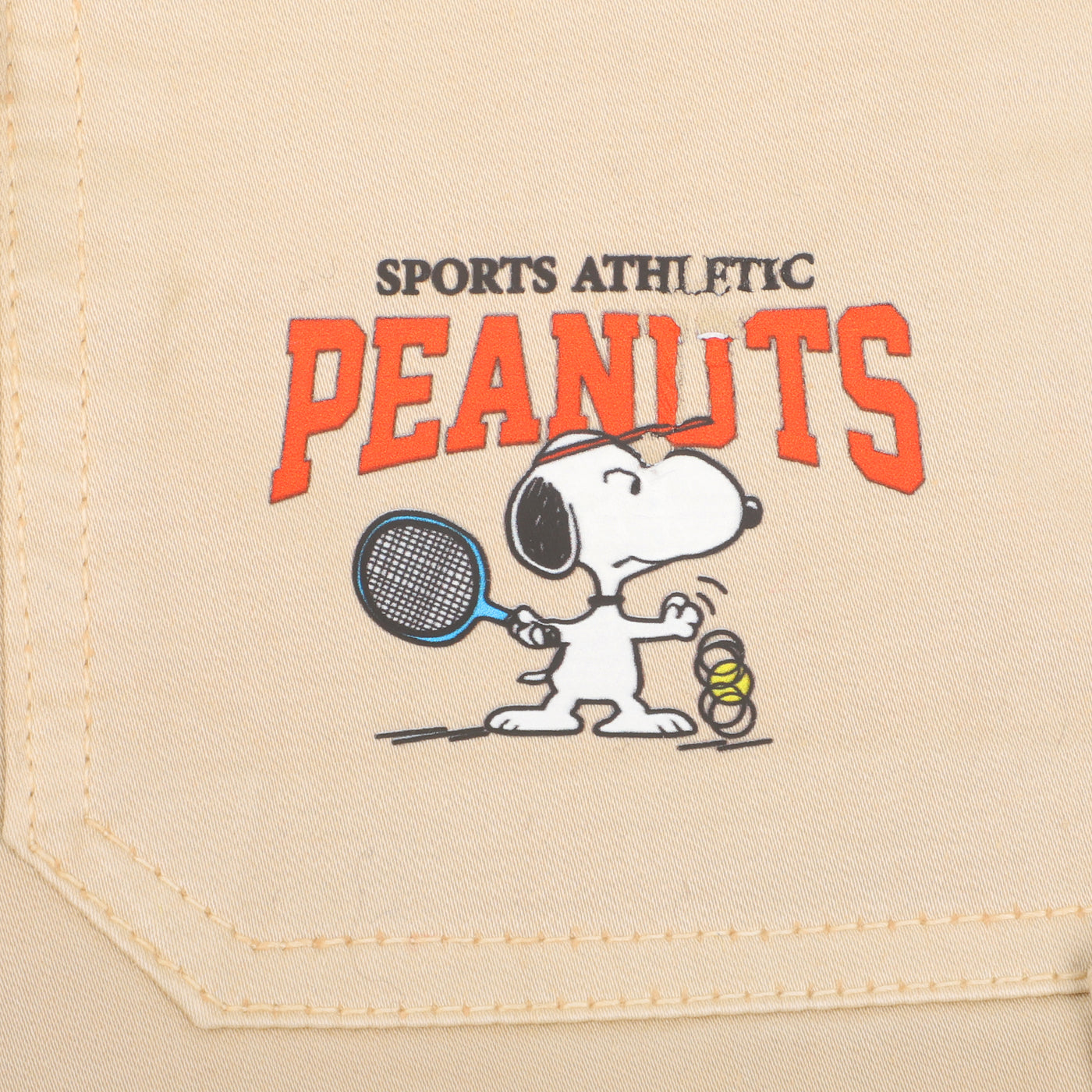 Girls Pant Cotton Peanuts - Cream