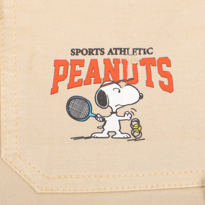 Girls Pant Cotton Peanuts - Cream