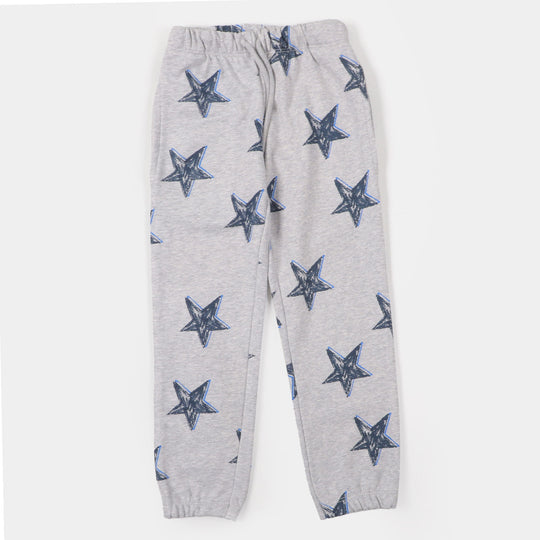 Boys 2 PCs Suit AOP Star - Gray