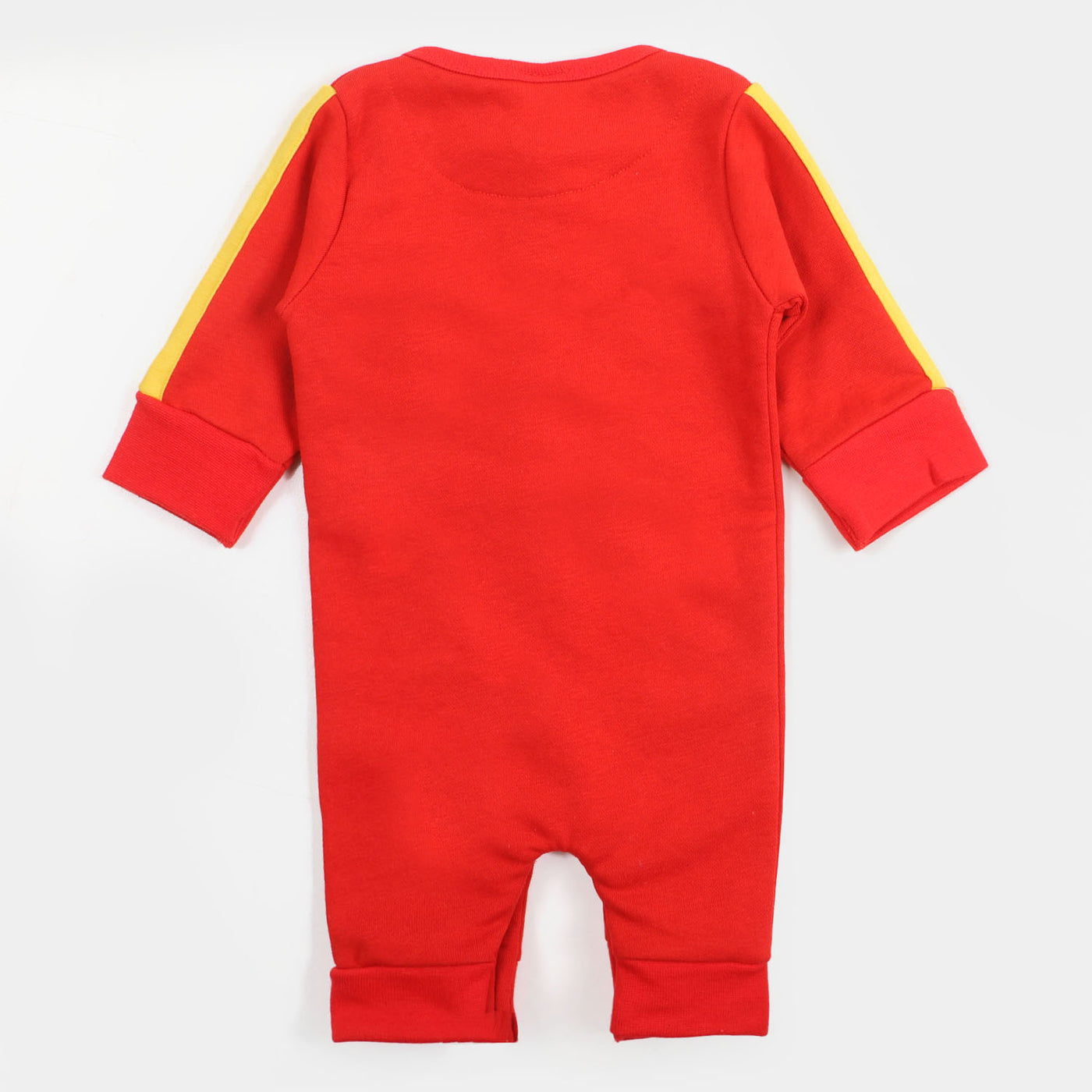 Infant Boys Knitted Romper - Red