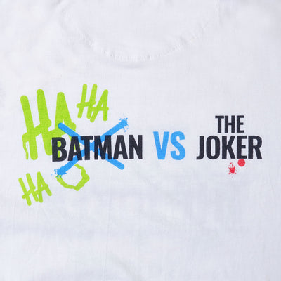 Teens Boys T-Shirt F/S The Joker - B.White