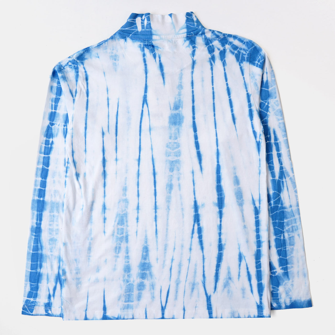 Teens Girls T-Shirt F/S Tie Dye - White/Blue